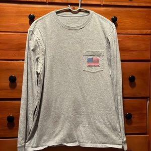 Vineyard Vines USA Long Sleeve Tee